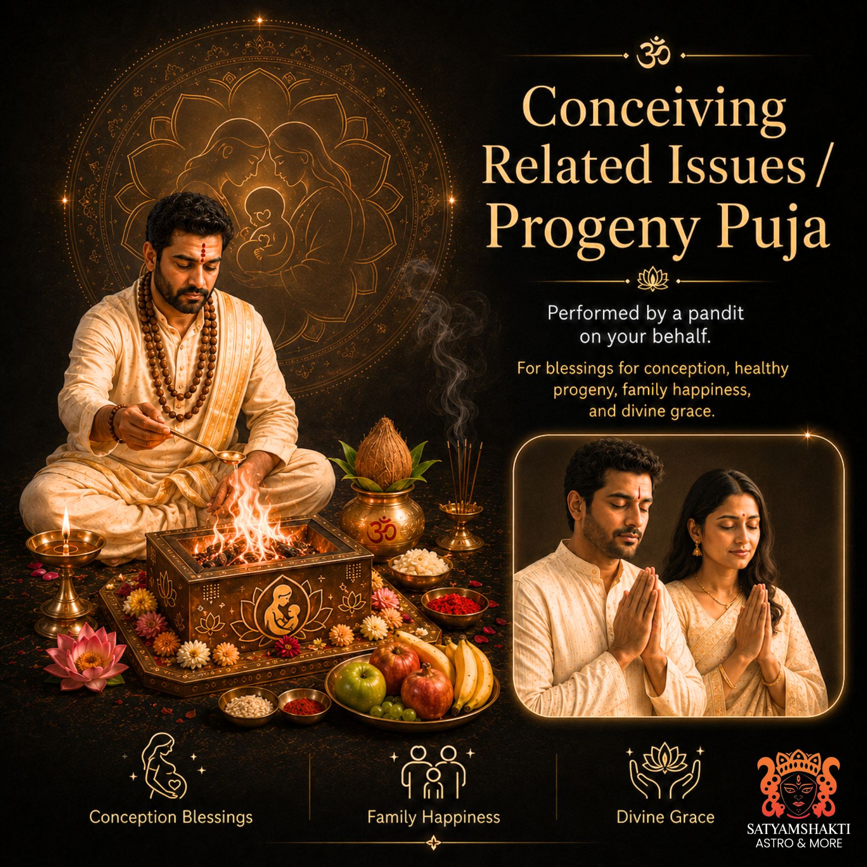 Online Santan Prapti Garbh Raksha Garbh Kavach Puja