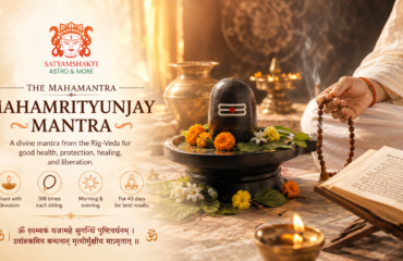 Proper way of chanting Mahamrityunjay mantra Satyamshakti